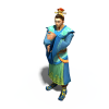 神话OL角色-角色人体-角色-VR/AR模型-3D城