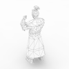 神话OL角色-角色人体-角色-VR/AR模型-3D城