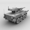 斯特瑞克装甲车-汽车-军事汽车-VR/AR模型-3D城