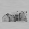 小木屋-建筑-住宅-VR/AR模型-3D城