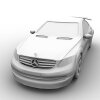 梅塞德斯 - 奔驰SLR超级跑车-汽车-家用汽车-VR/AR模型-3D城