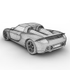 保时捷Carrera GT-汽车-家用汽车-VR/AR模型-3D城