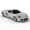 保时捷Carrera GT-汽车-家用汽车-VR/AR模型-3D城