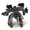 机器人战士-角色人体-角色-VR/AR模型-3D城