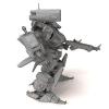 机器人战士-角色人体-角色-VR/AR模型-3D城