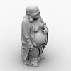 弥勒佛雕塑-文体生活-艺术品-VR/AR模型-3D城