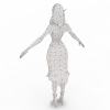 女性角色-角色人体-角色-VR/AR模型-3D城