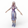女性角色-角色人体-角色-VR/AR模型-3D城