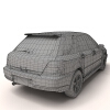 轿车-汽车-家用汽车-VR/AR模型-3D城