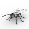 虎头蜂昆虫-动植物-昆虫-VR/AR模型-3D城