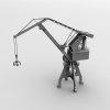 Harbor Crane-科技-机器设备-VR/AR模型-3D城