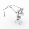 Harbor Crane-科技-机器设备-VR/AR模型-3D城