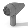  吹风机-科技-家用电器-VR/AR模型-3D城