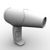  吹风机-科技-家用电器-VR/AR模型-3D城