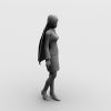 街舞区MM-角色人体-女人-VR/AR模型-3D城