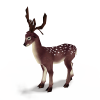 鹿-动植物-哺乳动物-VR/AR模型-3D城