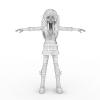 小女孩-角色人体-角色-VR/AR模型-3D城