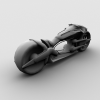 未来警用摩托车-汽车-摩托车-VR/AR模型-3D城