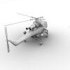 英国直升机-飞机-直升机-VR/AR模型-3D城