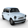 ZAZ Zaporozhets古董汽车-汽车-家用汽车-VR/AR模型-3D城