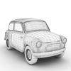 ZAZ Zaporozhets古董汽车-汽车-家用汽车-VR/AR模型-3D城