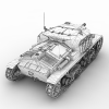 意大利M40/41/42突击炮-汽车-军事汽车-VR/AR模型-3D城