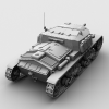 意大利M40/41/42突击炮-汽车-军事汽车-VR/AR模型-3D城