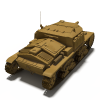 意大利M40/41/42突击炮-汽车-军事汽车-VR/AR模型-3D城