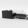 沙发桌子组合-家居-沙发-VR/AR模型-3D城