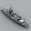 战舰-船舶-军事船舶-VR/AR模型-3D城