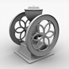 研磨机-科技-工具-VR/AR模型-3D城