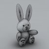 兔子-文体生活-个性创意-VR/AR模型-3D城