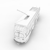 有轨电车-汽车-火车-VR/AR模型-3D城