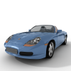 保时捷博克斯特-汽车-家用汽车-VR/AR模型-3D城
