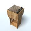国际象棋-建筑-基础设施-VR/AR模型-3D城