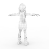 劲舞团-角色人体-角色-VR/AR模型-3D城