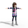 劲舞团-角色人体-角色-VR/AR模型-3D城