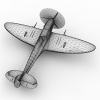 英国空军战机-飞机-军事飞机-VR/AR模型-3D城