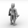 武林外传NPC-角色人体-角色-VR/AR模型-3D城