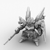 sd高达-角色人体-角色-VR/AR模型-3D城