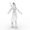诛仙-角色人体-角色-VR/AR模型-3D城