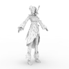 诛仙-角色人体-角色-VR/AR模型-3D城