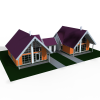 小别墅-建筑-住宅-VR/AR模型-3D城