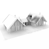 小别墅-建筑-住宅-VR/AR模型-3D城