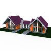 小别墅-建筑-住宅-VR/AR模型-3D城