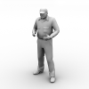 监狱里的装卸工-角色人体-角色-VR/AR模型-3D城