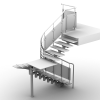 楼梯 -建筑-其它-VR/AR模型-3D城