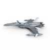 16109 SV51战斗机-飞机-军事飞机-VR/AR模型-3D城