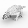 背甲龙-动植物-古生物-VR/AR模型-3D城