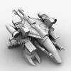 星际采矿动画车 -角色人体-角色-VR/AR模型-3D城